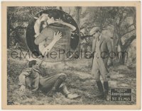 6c0727 ST. ELMO LC 1923 John Gilbert shoots Warner Baxter after finding him with his wife, rare!