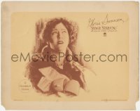 6c0729 STAGE STRUCK LC 1925 close up of distraught Gloria Swanson holding mugs & mustard!