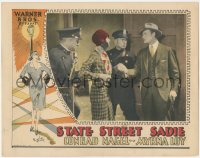 6c0733 STATE STREET SADIE LC 1928 Conrad Nagel & sexy streetwalker Myrna Loy in first speaking role!