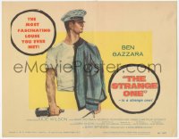 6c0208 STRANGE ONE TC 1957 military cadet Ben Gazzara is the most fascinating louse you ever met!