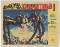 6c0743 TARANTULA LC #3 1955 Reynold Brown art of town running from 100 foot high spider monster!