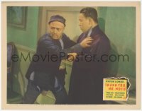 6c0748 THANK YOU MR. MOTO LC 1937 close up of Asian detective Peter Lorre protecting Philip Ahn!