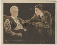 6c0774 VALLEY OF THE GIANTS LC 1919 close up of Wallace Reid reassuring his blind father!
