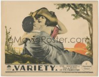6c0776 VARIETY LC 1925 E.A. Dupont classic tale, great close up of Lya de Putti kissing her lover!