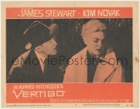 6c0779 VERTIGO LC #1 1958 Alfred Hitchcock classic, James Stewart berates sad blonde Kim Novak!