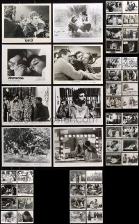 6d0587 LOT OF 68 8X10 STILLS 1960s-1970s great scenes from a variety of different movies!