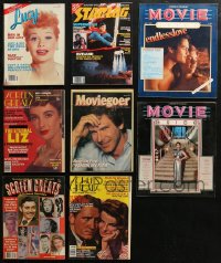 6d0508 LOT OF 8 MOVIE MAGAZINES 1980s-1990s filled with great images & articles!