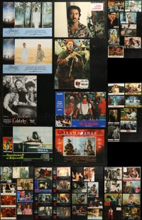 6d0446 LOT OF 86 SPANISH LOBBY CARDS 1970s-2000s incomplete sets from a variety of movies!