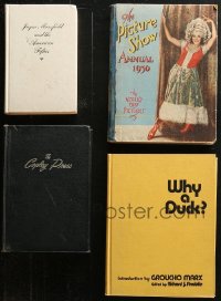 6d0458 LOT OF 4 HARDCOVER MOVIE BOOKS 1930s-1970s filled with great images & information!