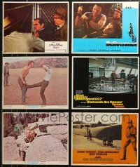 6d0407 LOT OF 6 LOBBY CARDS 1960s-1980s great scenes from a variety of different movies!