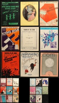 6d0176 LOT OF 26 STAGE PLAY SHEET MUSIC 1920s-1930s a variety of different songs!