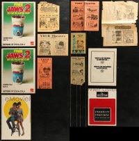 6d0144 LOT OF 12 MISCELLANEOUS ITEMS 1950s-1980s lots of cool different movie images!