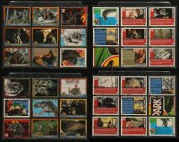 6d0171 LOT OF 18 JURASSIC PARK TRADING CARDS 1993 cool dinosaur images with info on back!