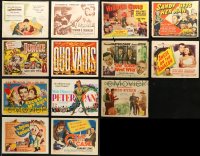 6d0386 LOT OF 13 TITLE CARDS 1940s-1970s great images from a variety of different movies!