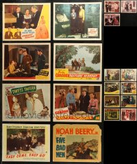 6d0374 LOT OF 19 1940S LOBBY CARDS 1940s great scenes from a variety of different movies!