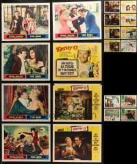 6d0373 LOT OF 20 LOBBY CARDS 1950s-1960s incomplete sets from a variety of different movies!