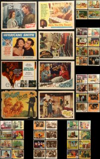 6d0336 LOT OF 60 LOBBY CARDS 1930s-1970s great scenes from a variety of different movies!