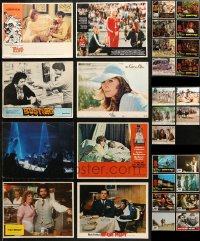 6d0349 LOT OF 37 LOBBY CARDS 1970s-1980s incomplete sets from a variety of different movies!