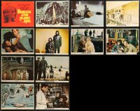 6d0113 LOT OF 12 PLANET OF THE APES SERIES LOBBY CARDS AND COLOR 11X14 STILLS 1970s cool scenes!