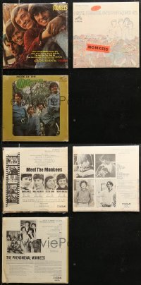 6d0070 LOT OF 3 MONKEES 33 1/3 RPM RECORDS 1960s three great albums!