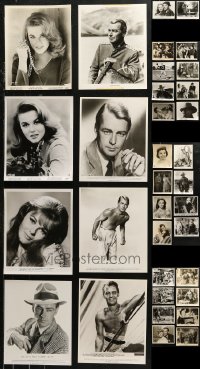 6d0625 LOT OF 42 8X10 STILLS 1950s-1980s scenes & portraits from a variety of different movies!