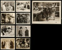 6d0684 LOT OF 7 8X10 STILLS 1920s-1950s great scenes from a variety of different movies!
