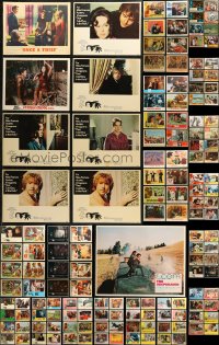 6d0307 LOT OF 145 1960S LOBBY CARDS 1960s incomplete sets from a variety of different movies!