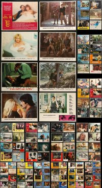 6d0311 LOT OF 134 1970S LOBBY CARDS 1970s great scenes from a variety of different movies!