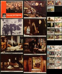 6d0364 LOT OF 27 LOBBY CARDS 1950s-1980s incomplete sets from a variety of different movies!