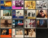 6d0380 LOT OF 15 LOBBY CARDS 1970s-1980s great scenes from a variety of different movies!