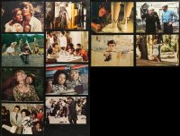 6d0112 LOT OF 20 COLOR 11X14 STILLS 1970s great scenes from a variety of different movies!