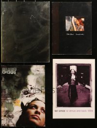 6d0188 LOT OF 4 FEMALE SINGER SOUVENIR PROGRAM BOOKS 1990s-2000s Tori Amos, Alanis Morisette & more!