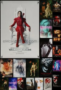6d1019 LOT OF 21 UNFOLDED MOSTLY DOUBLE-SIDED 27X40 ONE-SHEETS 1990s-2010s cool movie images!
