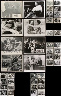 6d0598 LOT OF 58 8X10 STILLS 1960s-1980s great scenes from a variety of different movies!