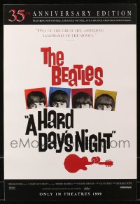 6d0068 LOT OF 132 UNFOLDED R99 HARD DAY'S NIGHT 14X20 MINI POSTERS 1964 Beatles 35th Anniversary!