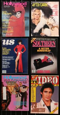 6d0521 LOT OF 6 MAGAZINES 1970s-1980s images & articles for movies, entertainment & more!