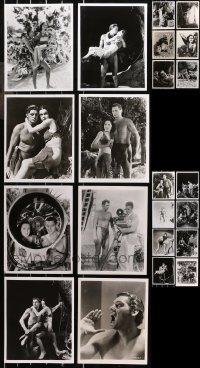 6d0738 LOT OF 22 TARZAN & HIS MATE 8X10 REPRO PHOTOS 1980s Johnny Weissmuller, Maureen O'Sullivan