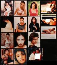 6d0748 LOT OF 15 COLOR OF NIGHT COLOR 8X10 REPRO PHOTOS 1990s mostly sexy images of Jane March!