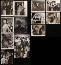 6d0664 LOT OF 13 NOIR 8X10 STILLS 1940s-1950s great scenes from a variety of different movies!