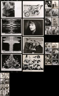 6d0730 LOT OF 32 RE-STRIKES, RE-RELEASES, AND 8X10 REPRO PHOTOS 1980s a variety of movie images!