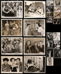 6d0648 LOT OF 23 1940S 8X10 STILLS 1940s great scenes from a variety of different movies!