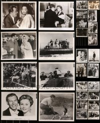 6d0642 LOT OF 28 1950S-60S 8X10 STILLS 1950s-1960s great scenes from a variety of different movies!