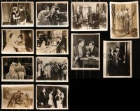 6d0665 LOT OF 12 SILENT 8X10 STILLS 1920s great scenes & portraits from a variety of movies!