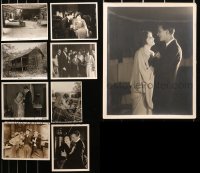 6d0672 LOT OF 9 SILENT 8X10 STILLS 1920s great scenes & portraits from a variety of movies!