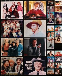 6d0731 LOT OF 31 COLOR 8X10 REPRO PHOTOS 1980s great images from classic movies & television!