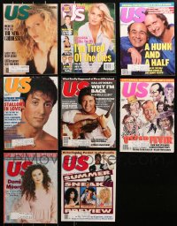 6d0507 LOT OF 8 US MAGAZINES 1980s-2000s filled with great celebrity images & articles!