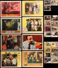 6d0352 LOT OF 35 LOBBY CARDS 1930s-1970s great scenes from a variety of different movies!