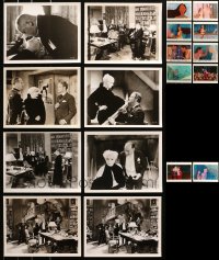 6d0745 LOT OF 18 COLOR AND BLACK & WHITE 8X10 REPRO PHOTOS 1980s Pocahontas & As You Desire Me!
