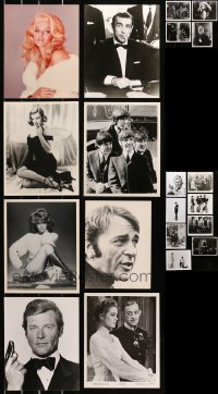 6d0743 LOT OF 20 8X10 REPRO PHOTOS 1980s portraits & scenes from a variety of movies!