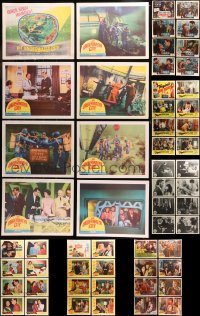 6d0403 LOT OF 7 COMPLETE SETS OF LOBBY CARDS 1950s-1960s from a variety of different movies!